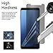 [2-Pack] PULEN Screen Protector Compatible with Samsung Galaxy A8 2018,[Privacy Protection] [Scratch Resistance][Anti-Fingerprint] [No-Bubble] Clear Privacy Protector Film