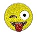 Navika USA Inc. Emoji Just Kidding Glitzy Ball Marker with Magnetic Hat Clip