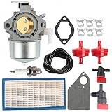 ATVATP 694526 Carburetor for Briggs & Stratton 690119 690118 690115 690111 499029 Lawn Mower Tractor 10HP Engine Gererac PowerBoss 5500 Generator & 691643 Air Filter