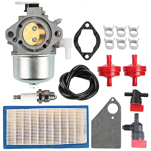 ATVATP 694526 Carburetor for Briggs & Stratton 690119 690118 690115 690111 499029 Lawn Mower Tractor 10HP Engine Gererac PowerBoss 5500 Generator & 691643 Air Filter