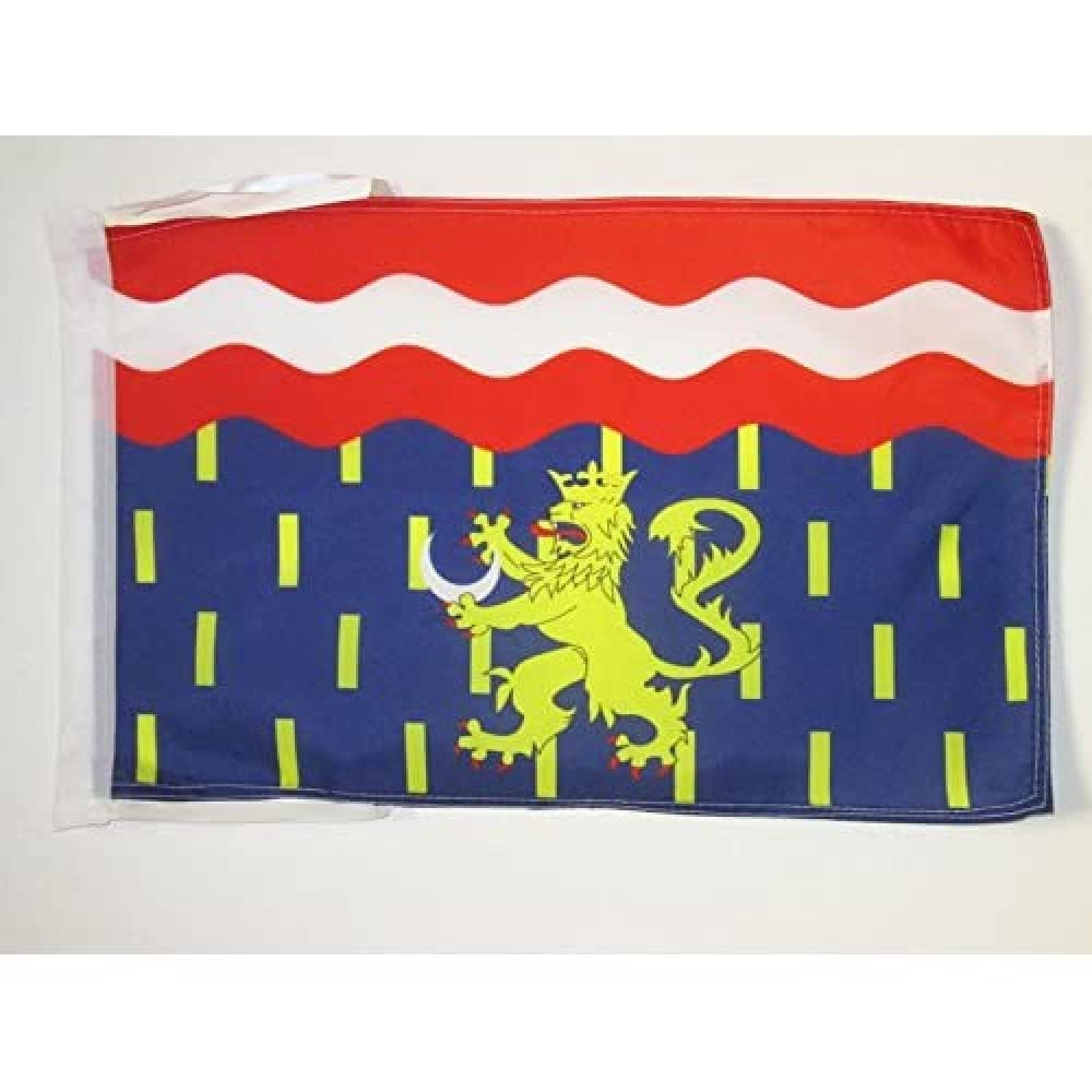 AZ FLAG - Haute-Saône Flag - 18'' x 12'' - 100% Polyester French department - France Small Banner with Two Cords - Fade Resistant - Vivid Colors - 18x12 in - 45x30 Cm — image 1