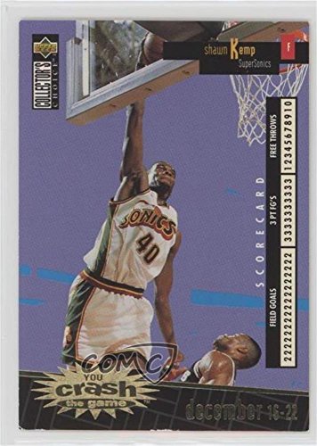 Shawn Kemp (Basketball Card) 1996-97 Upper Deck Collector's Choice - Redemption You Crash the Game Series 1 - Gold #C25