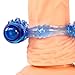 Vibrating Cock Ring for Male Penis Erection Enhancer for Stronger Orgasms with Vibrations for Clit Stimulation