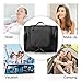 HOKEEPER Heavy Duty Waterproof Hanging Toiletry Bag - Travel Cosmetic Makeup Bag for Women & Shaving Kit Organizer Bag for Men - Large Size: 10.2 x 4.5 x 8.5 Inch (Black)