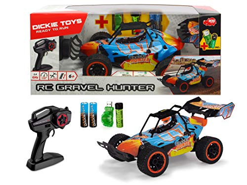 Dickie Toys RC Gravel Hunter ferngesteuertes Spielzeugauto mit Sleep Modus aufladbarem Akku und Schnellladegerät ab 6 Jahren Auto für draußen und drinnen für Jungen und Mädchen – Bild 7
