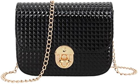 Candice Women Shiny Hologram Holographic Crossbody Bag Shoulder Bag Handbag Shopping Bag Purse Evening Bag