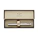Parker IM Premium Chrome Chiseled Fountain Pen, Medium Nib, Blue Ink