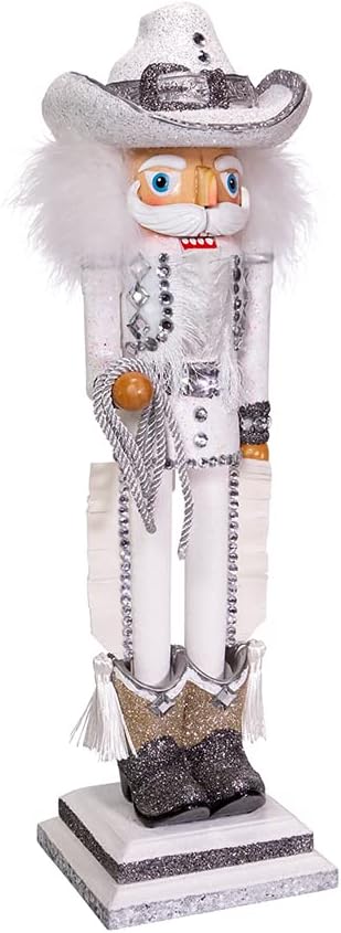 Nutcrackers - Kurt S. Adler 19-Inch Hollywood Rhinestone Cowboy Nutcracker
