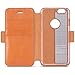 SHIELDON Genuine Wallet iPhone 6s Leather Case [Card Slot] [Flip] [Kickstand] Magnetic Closure Cover [Slim Fit] Carry-All Case Compatible with iPhone 6/6S - Brown