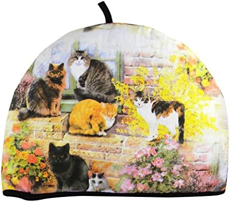 Samuel Lamont Floral Cats Cotton Tea Cosy