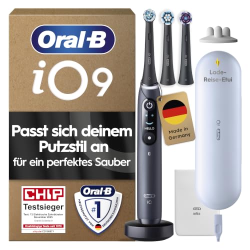 Oral-B iO - unsere fortschrittlichste Technologie mit individuell angetriebenen Borsten und von ZahnärztInnen inspiriertem runden Bürstenkopf