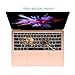 iBenzer MacBook Air 13 Inch A1932 Keyboard Cover, Macaron Series Silicone Keyboard Cover for Newest MacBook Air 13’’ Retina 2018 Release with Touch ID,TPU, MKC07TPU