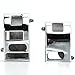 Krator Chrome Handlebar Switch Housings Cover Kit (1999-2012) Compatible with Yamaha V-Star 1100 Classic/Silverado, CSH003