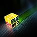 3 Pack Optical Glass, RGB Dispersion Prism Cube, for Teaching Light Spectrum Physics (Varied Size)