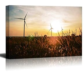 Canvas Wall Art for Living Room,Bedroom Home Artwork Paintings Farm Ready to Hang - 12x18 inches