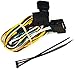 CURT 56020 Vehicle-Side Custom 4-Pin Trailer Wiring Harness, Fits Select Ford E-150, E-250, E-350 Super Duty