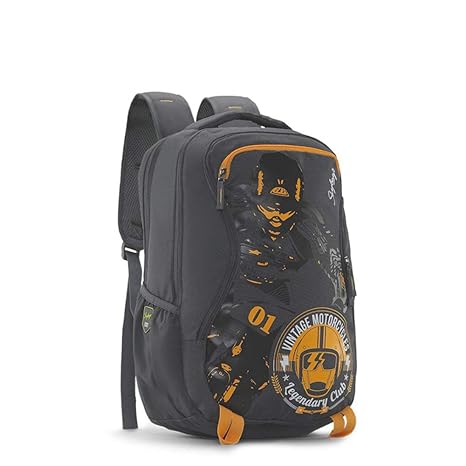 skybags xcide plus 45 ltrs black casual backpack