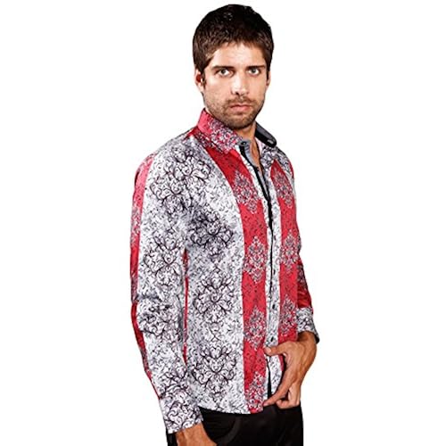 Barabas Men's Clothing, Shoes & Jewelry, Men, Clothing, Shirts, Casual Button-Down Shirts