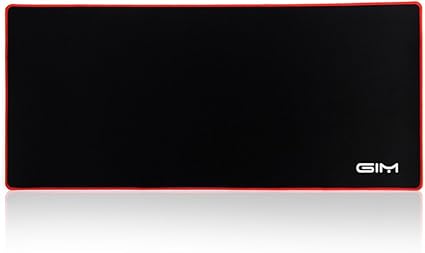 Amazon Gim マウスパッド 大型 ゲーミング 超大型 ゲーミングマウスパッド 防水 滑り止め キーボードパッド オフィス 布製 レーザー 光学式マウス対応 レッド Gim マウスパッド 通販