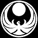 Skyrim Symbol WHITE Vinyl Car/Laptop/Window/Wall Decal