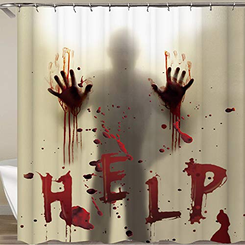 Bloody Hands Shower Curtain - Image 5