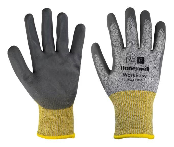 Honeywell WorkEasy A2 Cut Resistant Gloves, 13 Gauge, NT, Size 6/XS, (WE22-7313…