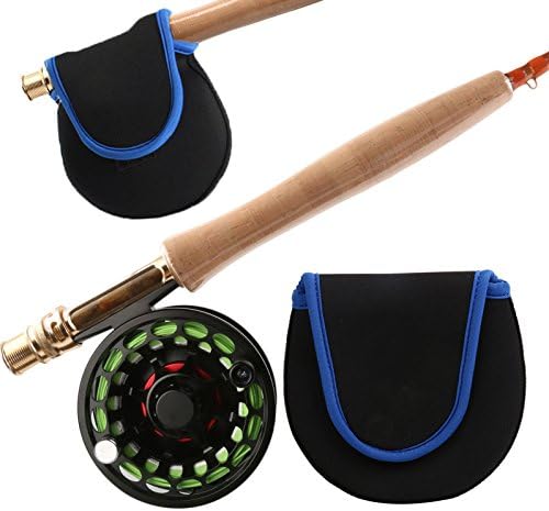 Fly Fishing Boxes Storage 2 Pc Neoprene Fly Fishing Reel Bag Reel Pouch Reel Cover Super Slim