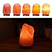 YRLED Nature Crystal Himalayan Salt Block Lamp Night Light with Dimmer Switch and Wood Base (UL-Approved Power Cord, 7W Bulb)