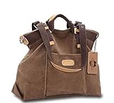 KISS GOLD(TM) Women's Casual Canvas Top-Handle Bag Shoulder Bag