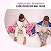Calming Weighted Blanket for Kids - Children Heavy Blanket for Sleeping with Minky Cover - Kid Comfort Sensory Blankets Premium Quality for Girls (Pink, 7 Lbs 41