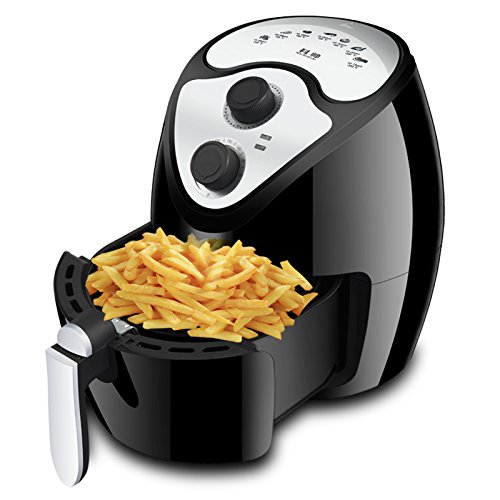 Click Here to See More Images 220V Multifunctional Electric Air Fryer Oil Free French Fries Machine Intelligent Smokeless Fryer EU/AU/UK/US Plug