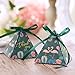 VGOODALL Triangle Gift bo 50pcs Flamingo Paper Boxes Wedding Party Favor Candy Decorative Box with Ribbon