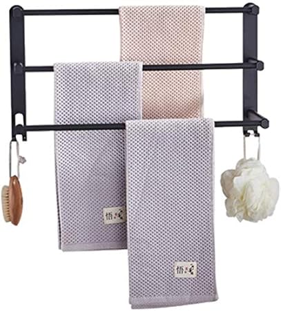 LLDKA Pared toallero Barra de Toalla, baño Espacio de Varias ...