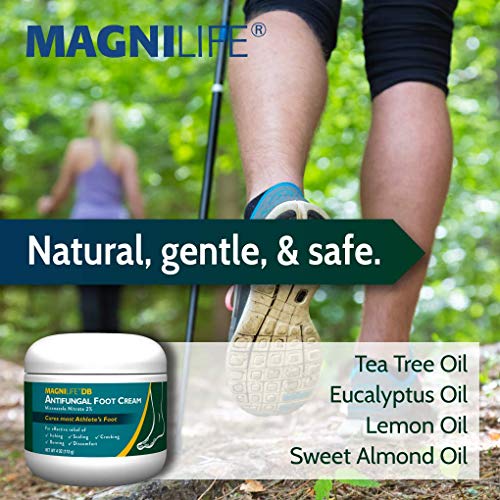 MagniLife DB Antifungal Foot Cream Miconazole Nitrate 2 Soothing