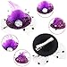 16 Pieces Mini Hat Hair Clips Hat Decorative Accessories Shining Hair Clips Fascinator Hats Clips Ribbon Flowers Feather Hair Clips for Kids,Women Tea Cocktail Party Decorations in 8 Colors,3.2in