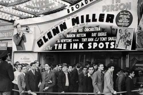 The Ink Spots Glenn Miller & His Orchestra at Broadway theater 24x36 Poster