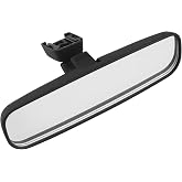 Osompar Rear View Mirror Interior Universal Fit Type for Toyota Rav4 Prius Yaris Echo Celica Replaces 87810-52041