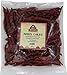 Chile de Arbol Dried Peppers 8oz - Dried Whole Red Chili Peppers, Premium All Natural, Resealable Kraft Bag. Use in Mexican, Chinese and Thai Dishes By Ole Rico