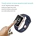 Qittary - Apple Watch Screen Protector (42mm Series 3/2/1 Compatible) Full Coverage [2 Pack] Apple Watch Screen Protector 42mm