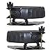 Brock Replacement Driver and Passenger Set Fog Lights Clear Lens Compatible with 2002-2006 Escalade & EXT Pickup 2003-2005 Escalade ESV