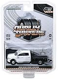 Greenlight 46010-F Dually Drivers Series 1-2018 Ram 3500 Dually Flatbed 1:64 Scale