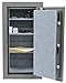 Stack-On TD-040-GP-E Total Defense Executive Safe with Electronic Lock, Gray Pebble
