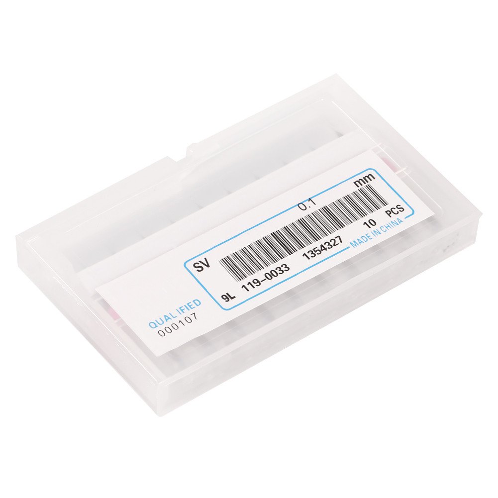 micro drill bits, PCB Press Circuit Carbide Micro Bits 0.1mm-1.4mm, Pack of 10 (Size : 0.1mm) - Image 5