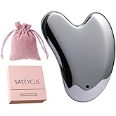 SAEEYCUE-Terahertz Gua Sha Stone Face Guasha Facial Scraping Tool