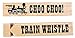 Kangaroo's Wooden Train Whistles, Train Engineer Whistles, 6