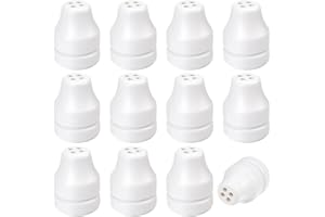 AHANDMAKER 12 Pack Plastic Cord Tassels Blind Knob Replacement Safety Tassel Cord Holder for Window Accessories Curtain Craft