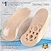 Natural Foot Orthotics 3/4 Stabilizer Insoles | Podiatrist-Designed Inserts | Improve Balance, Plantar Fasciitis, Heel Spurs, & Foot Pain Relief | Semi-Rigid High Arch Support | Original