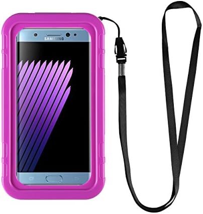 Touch Screen Hard Shell Waterproof Case for Apple iPhone X / iPhone 8 / Samsung S8 Active / S8 / LG V30 / V30+ / G6 / G6+ / Nokia 3 5 8 / Motorola Moto G5s / G5 Plus / Huawei P10 / Nova 2 (Purple)