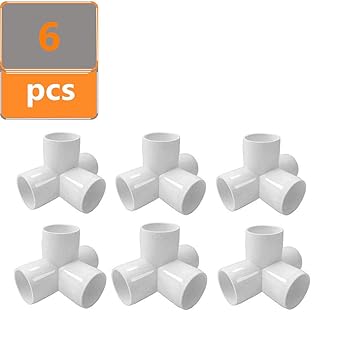 Linksworld 4 Way Pvc Corner Fitting 3 4 Pvc Elbow Corner Side
