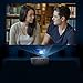 ProChosen UC30 Mini LED Video Projector with 480*320p Multimedia HDMI VGA USB AV SD Port, Perfect for PC Laptop Home Theater Cinema Entertainment Movie Game Power Bank Charging